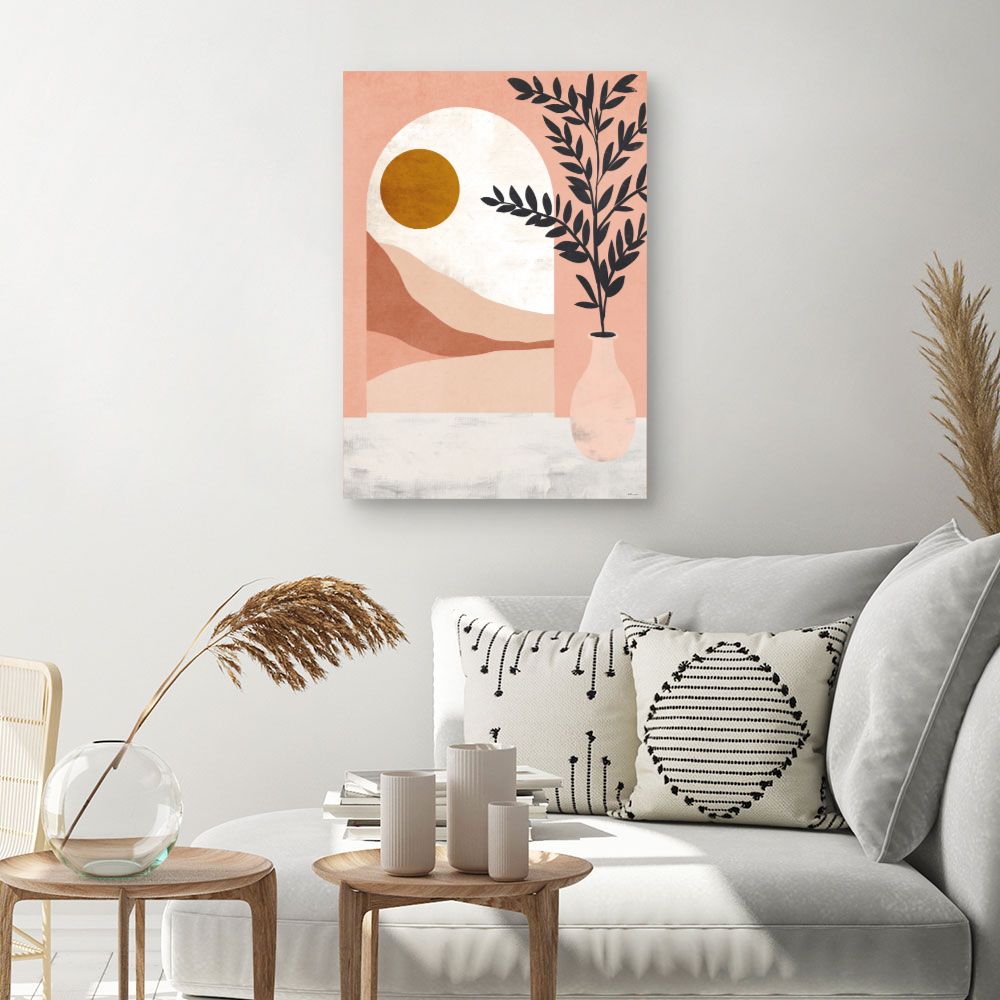 Tableau Paysage stylisé apaisant