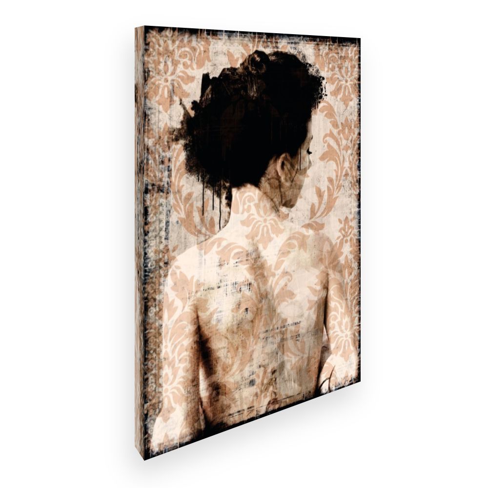 Toile Portrait rétro subtil