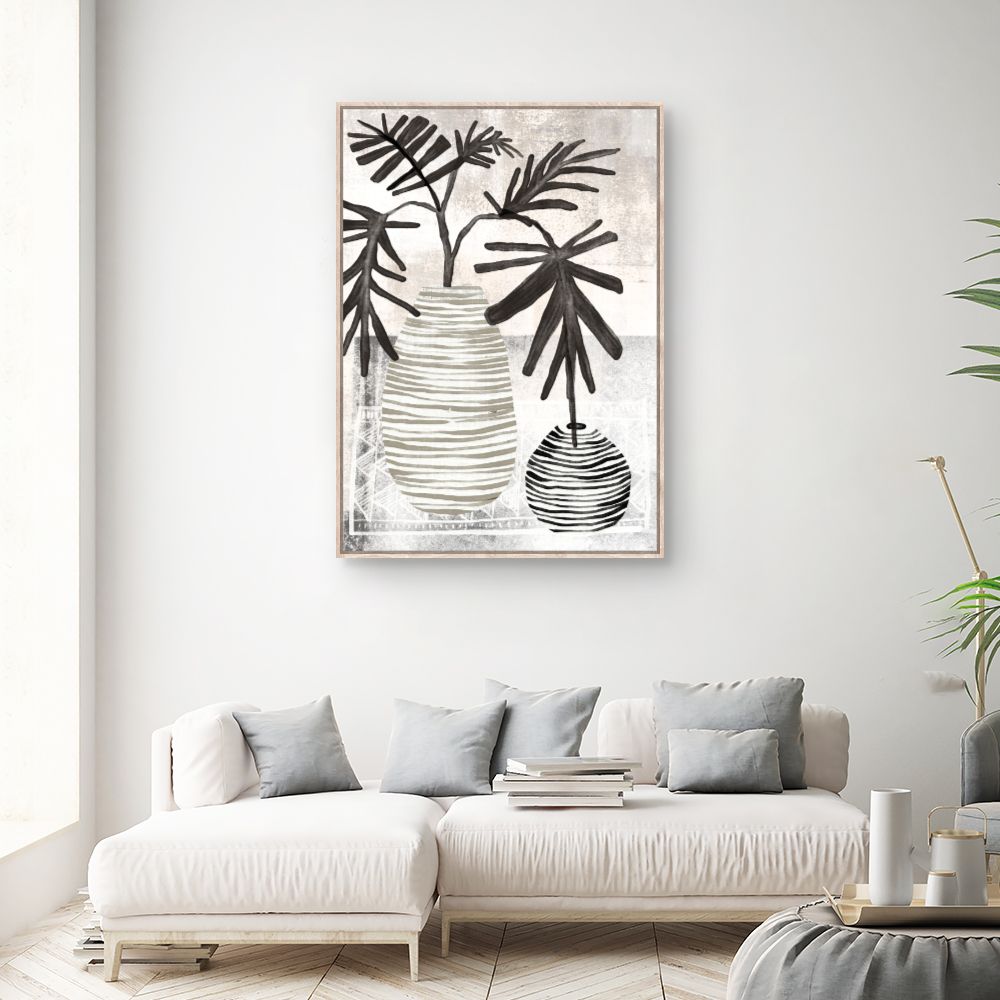Tableau Feuillage stylisé