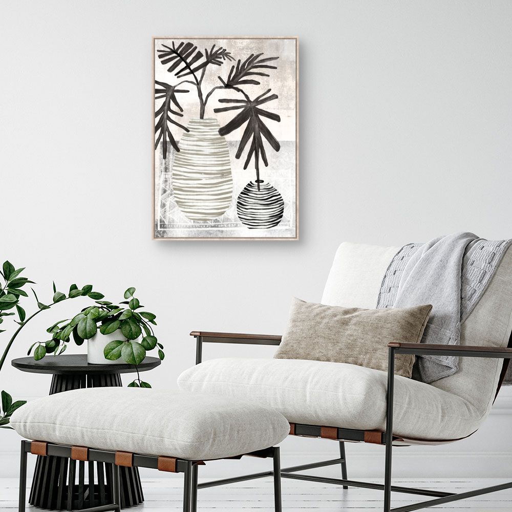 Tableau Feuillage stylisé