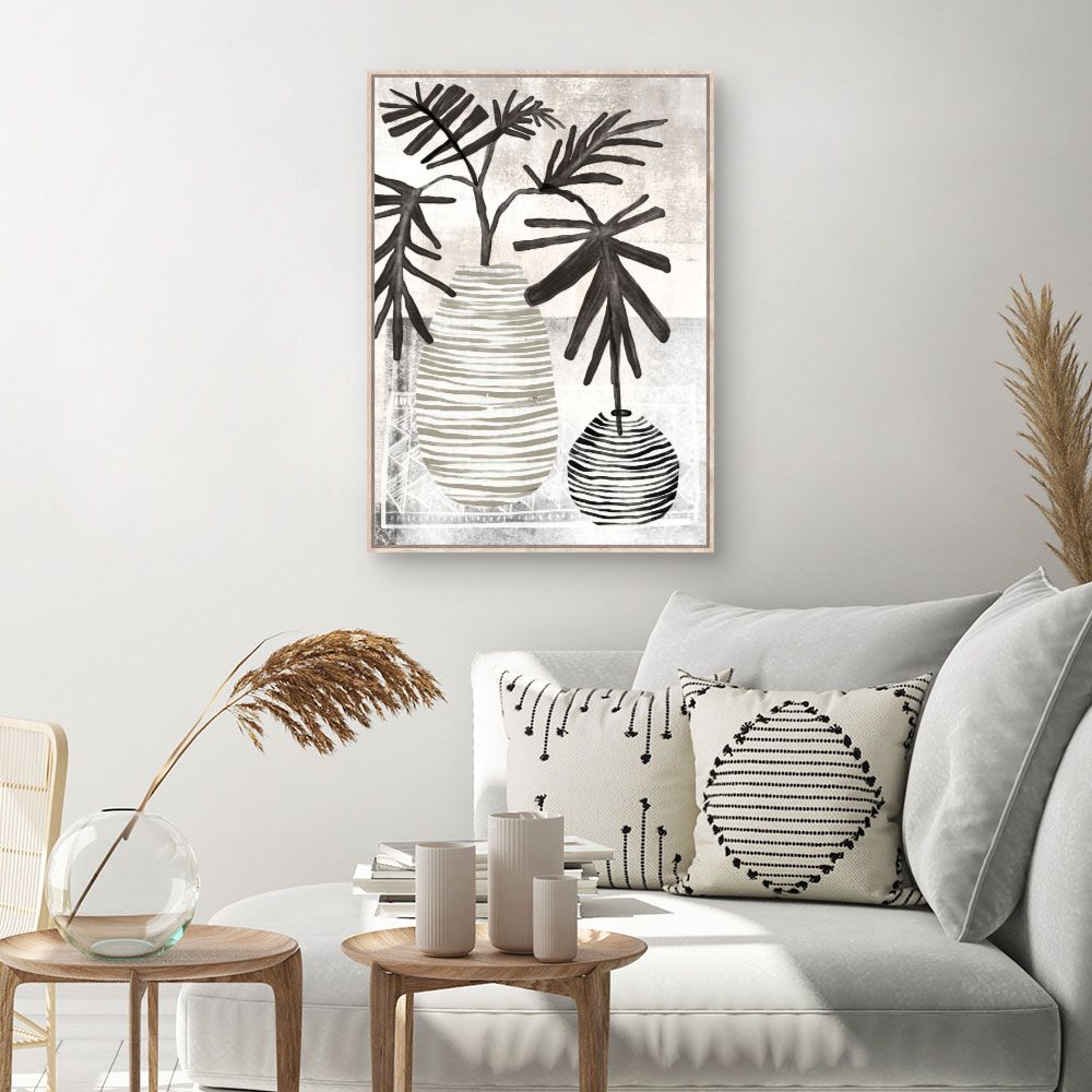 Tableau Feuillage stylisé