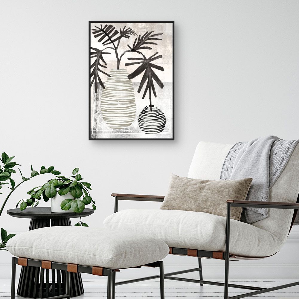 Tableau Feuillage stylisé