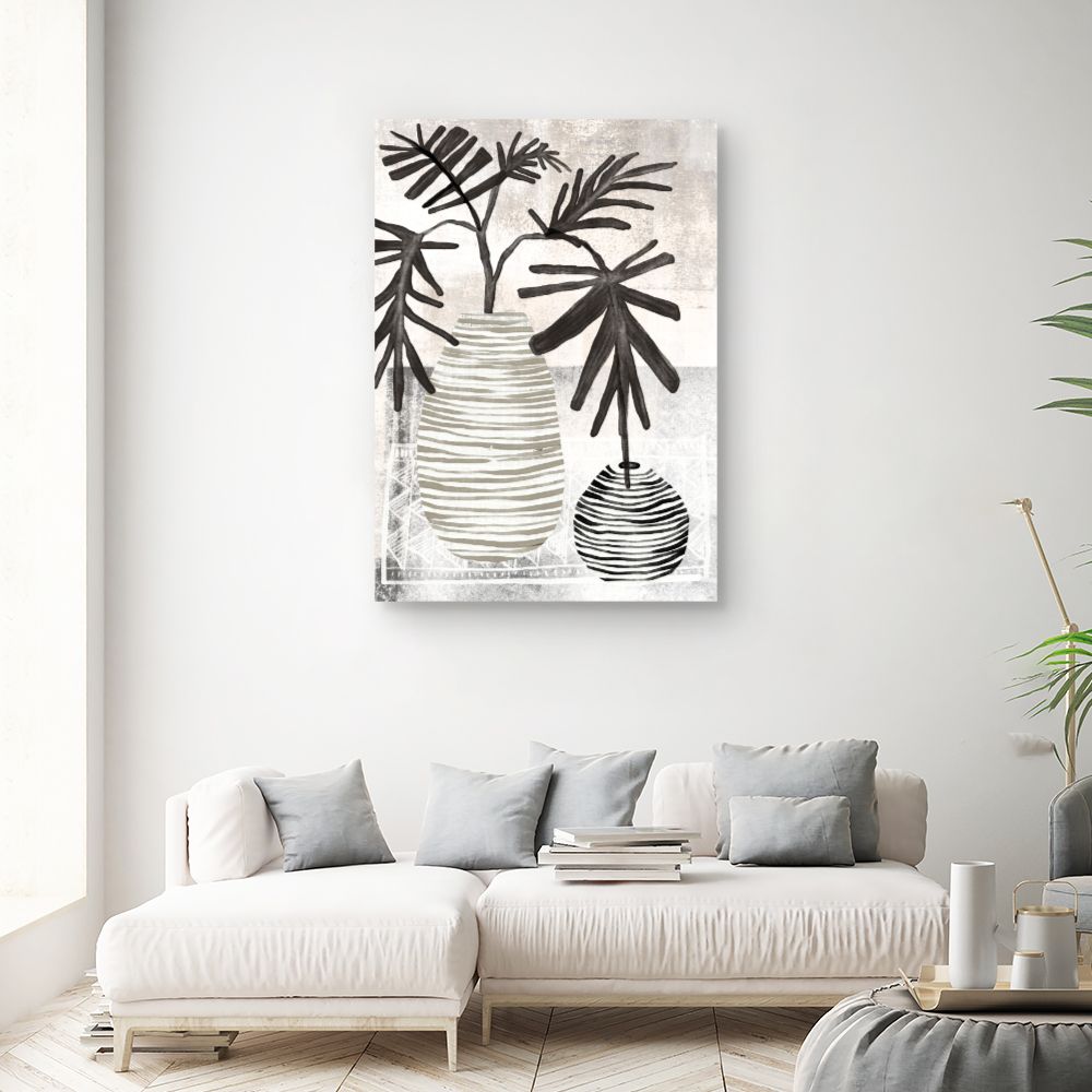 Tableau Feuillage stylisé