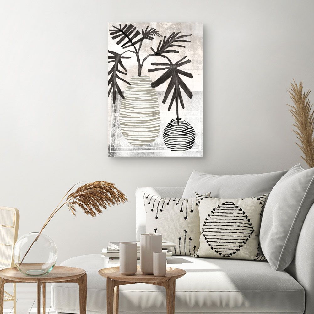 Tableau Feuillage stylisé