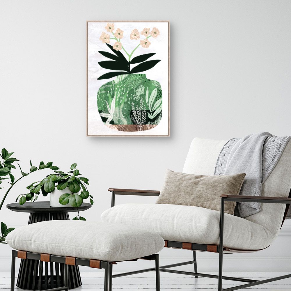 Tableau Vase fleuri élégant
