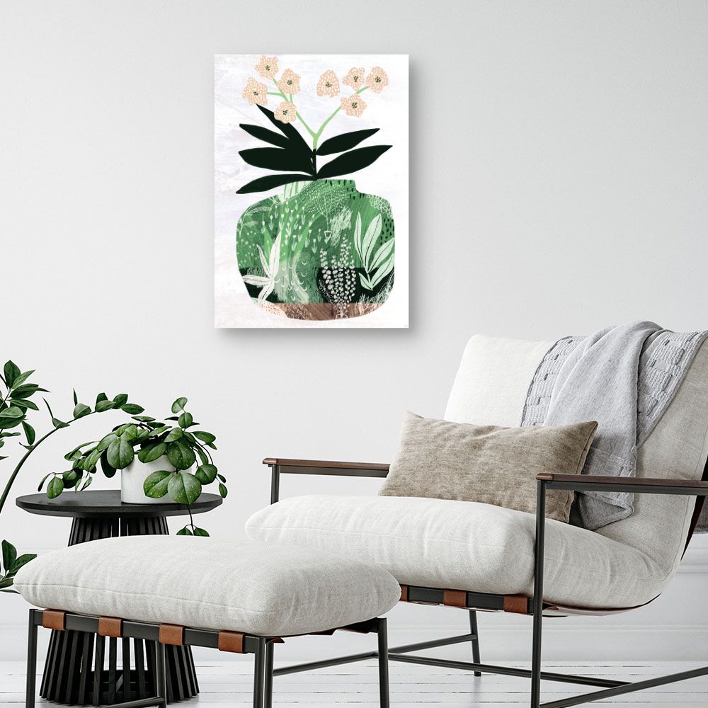 Tableau Vase fleuri élégant