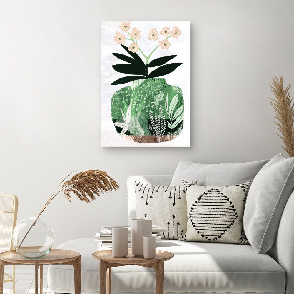 Tableau Vase fleuri élégant