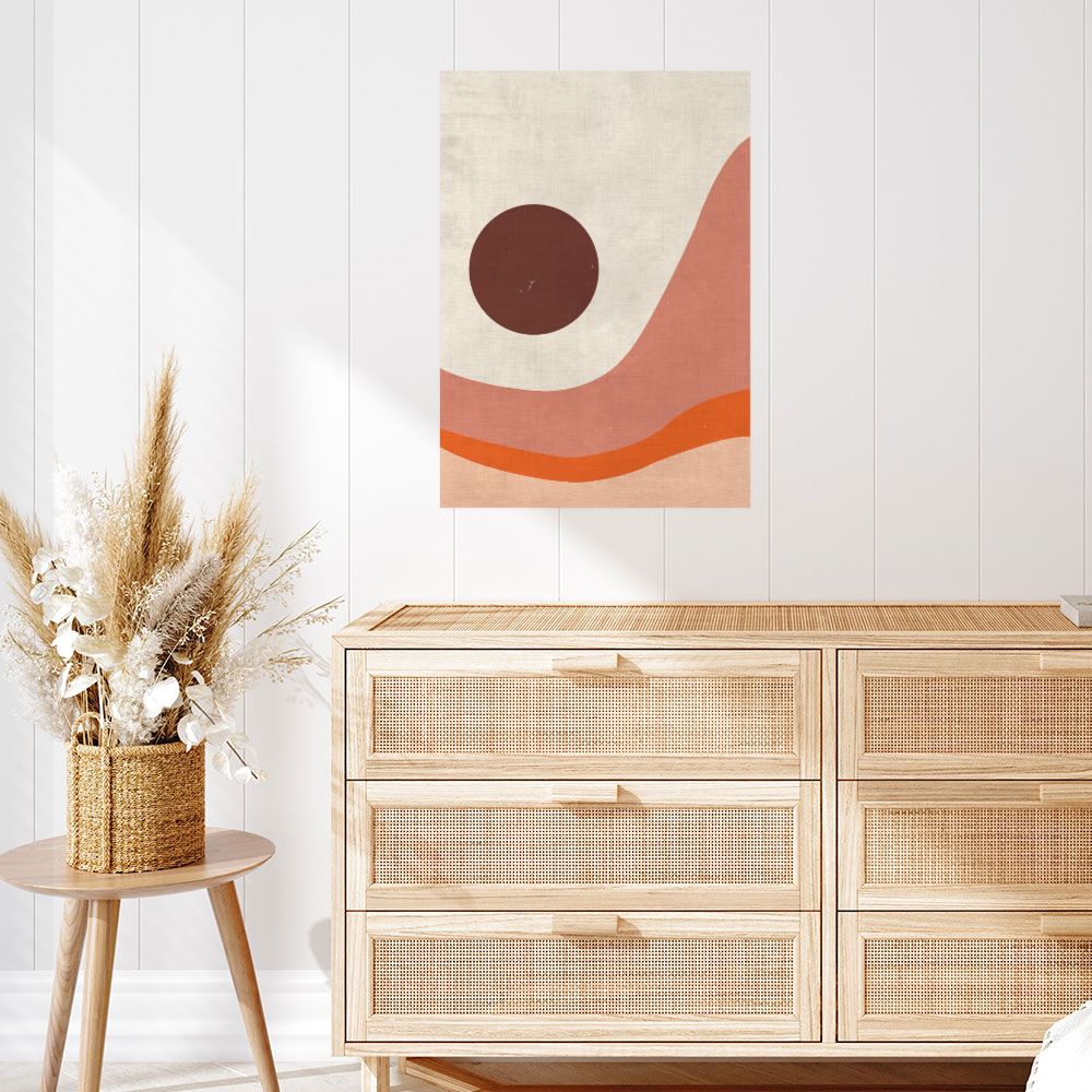 Affiche Formes abstraites élégantes