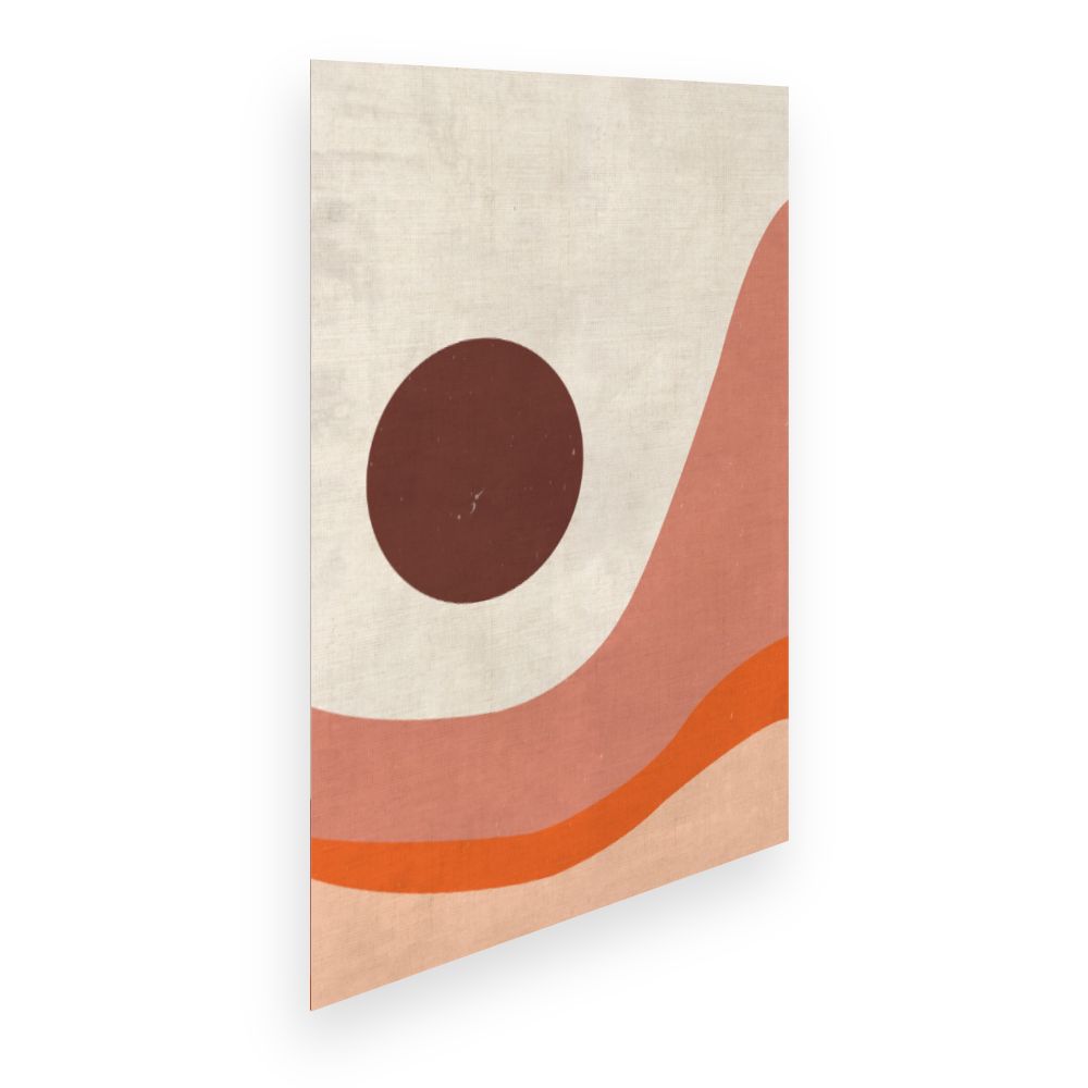 Affiche Formes abstraites élégantes