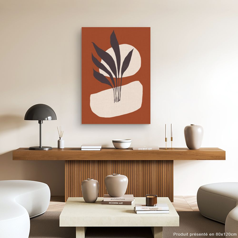 Tableau Feuilles abstraites