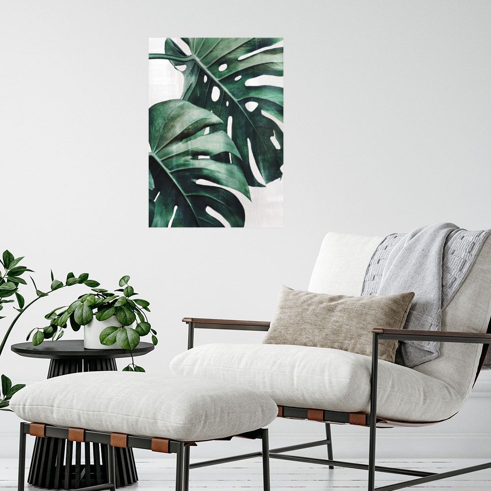 Affiche Feuillage tropical luxueux