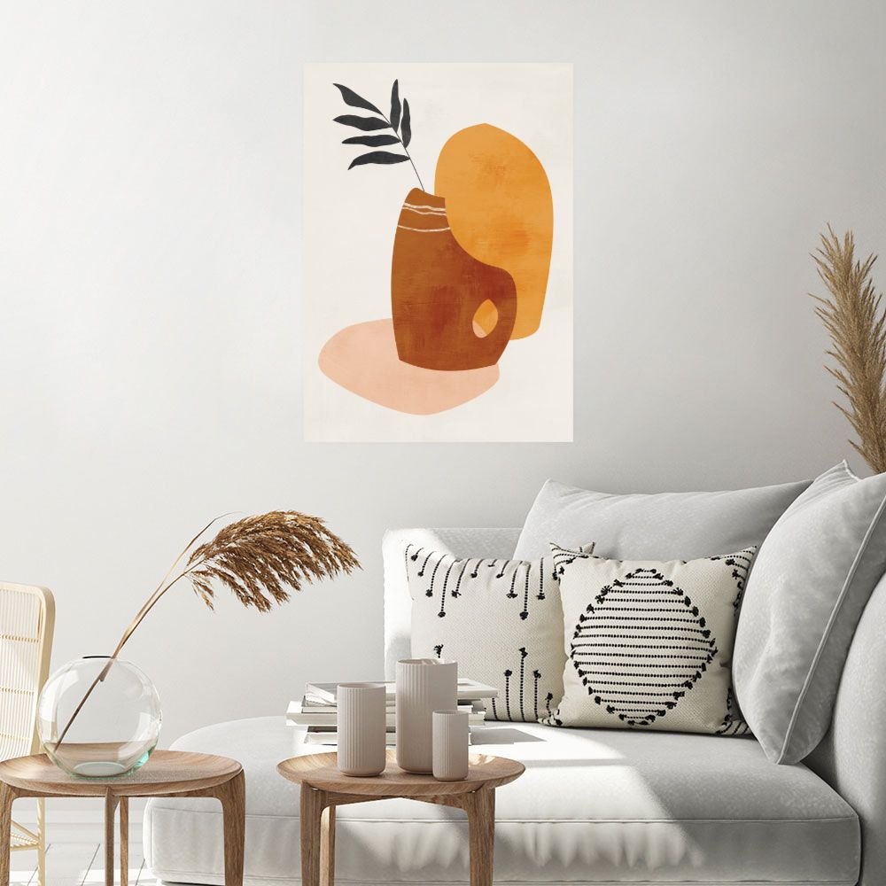 Affiche Vases minimalistes