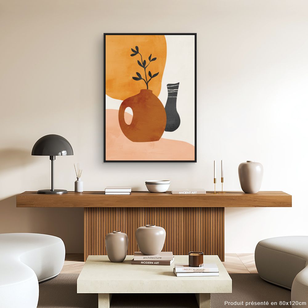 Tableau Vases abstraits élégants