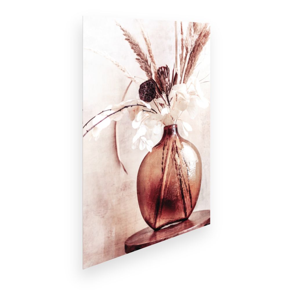 Affiche Élégance florale rustique