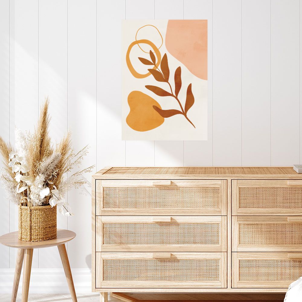 Affiche Silhouettes abstraites élégantes