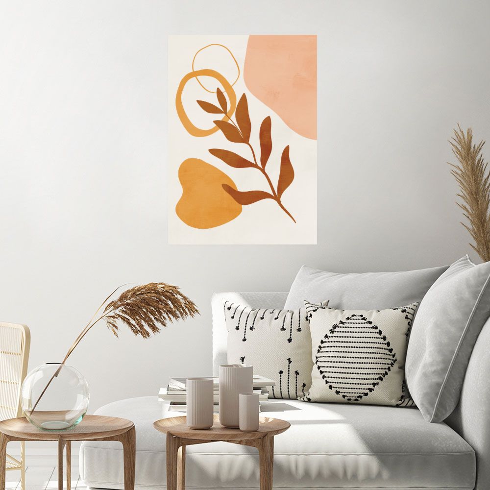 Affiche Silhouettes abstraites élégantes