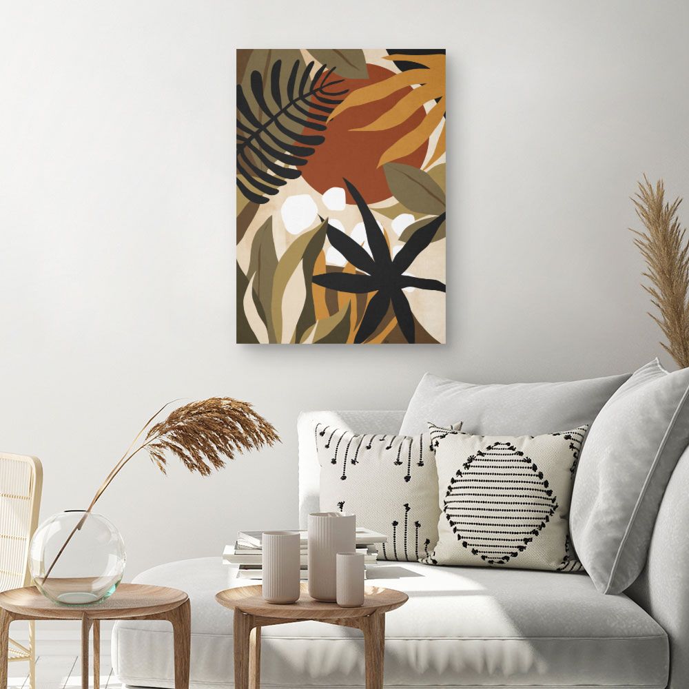 Tableau Feuillage abstrait