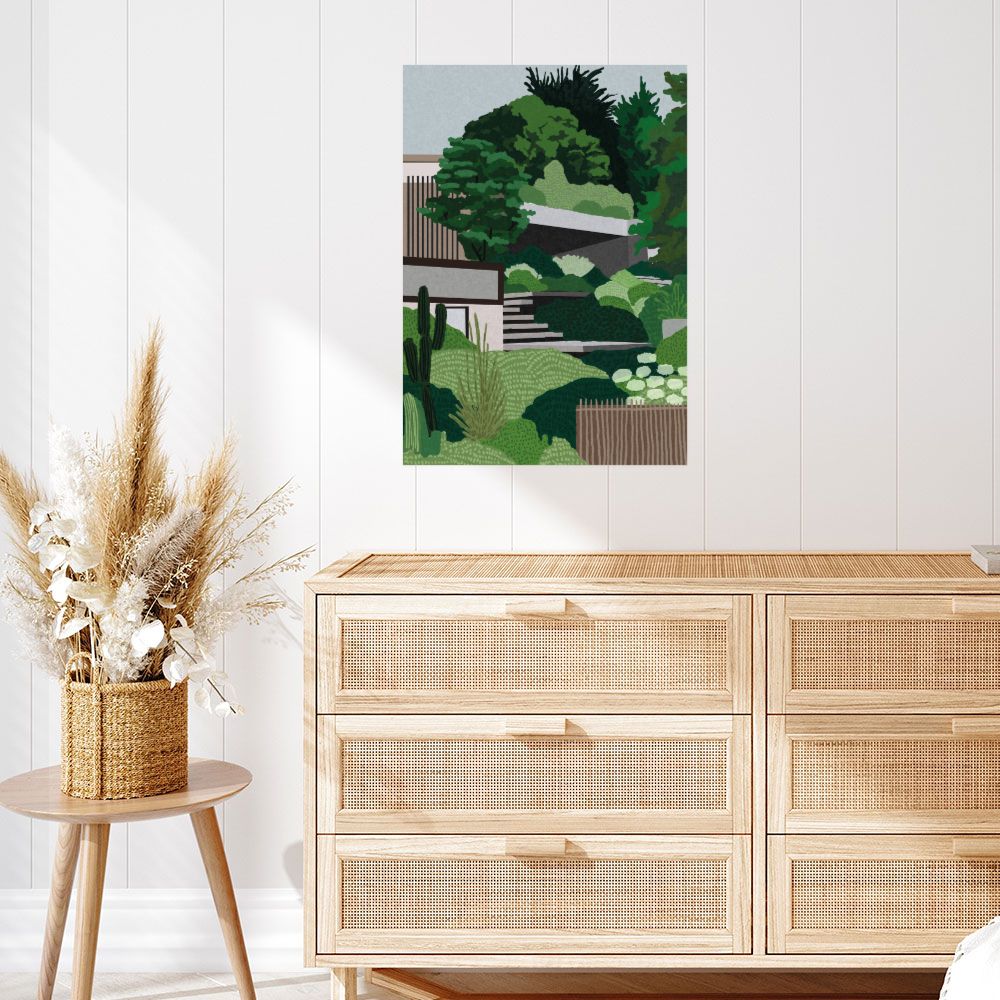 Affiche Paysage luxuriant