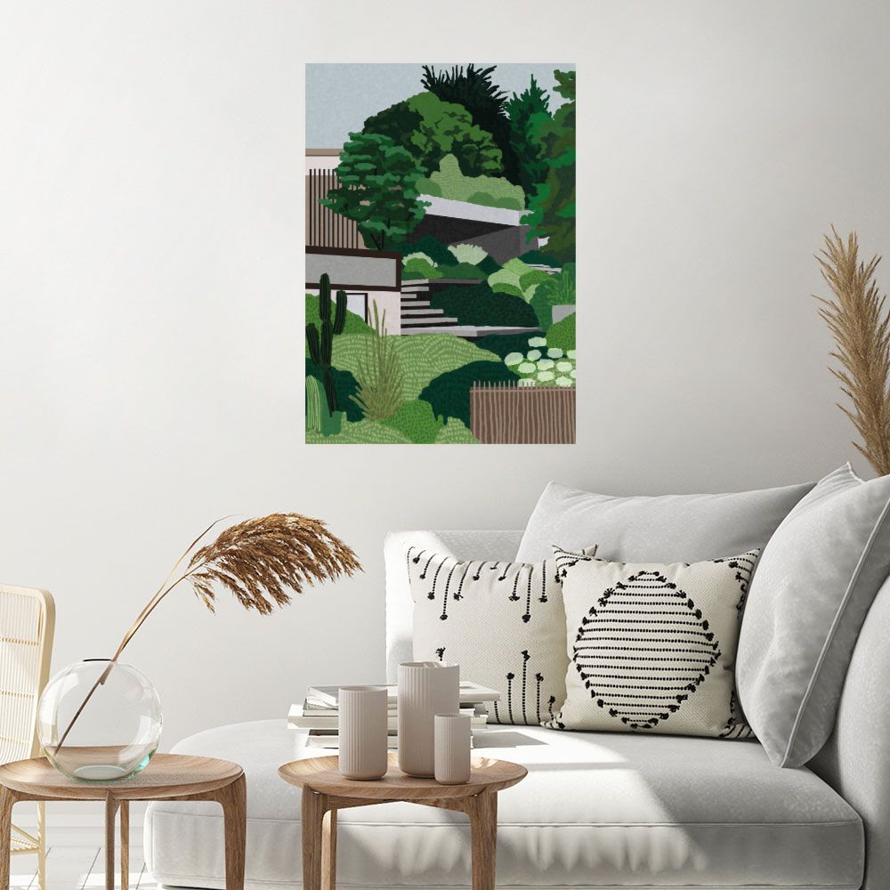 Affiche Paysage luxuriant