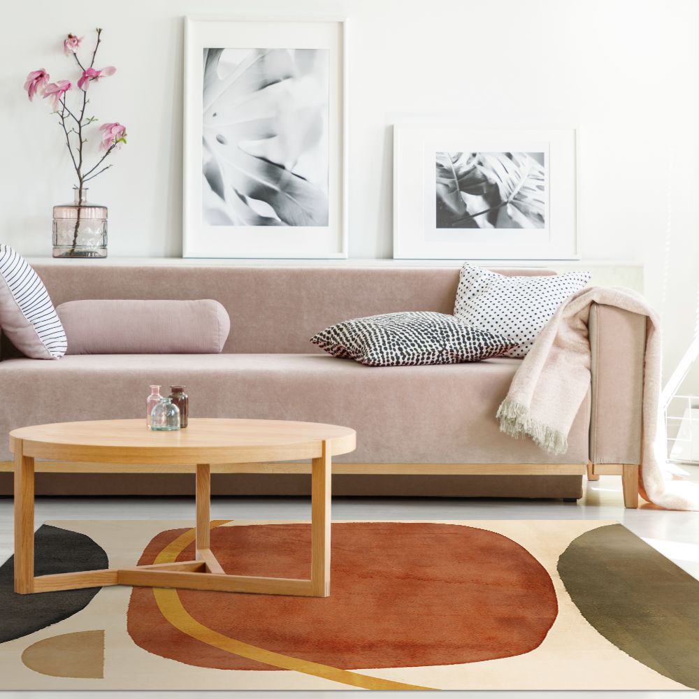 Tapis n°226 Motifs artistiques abstraits