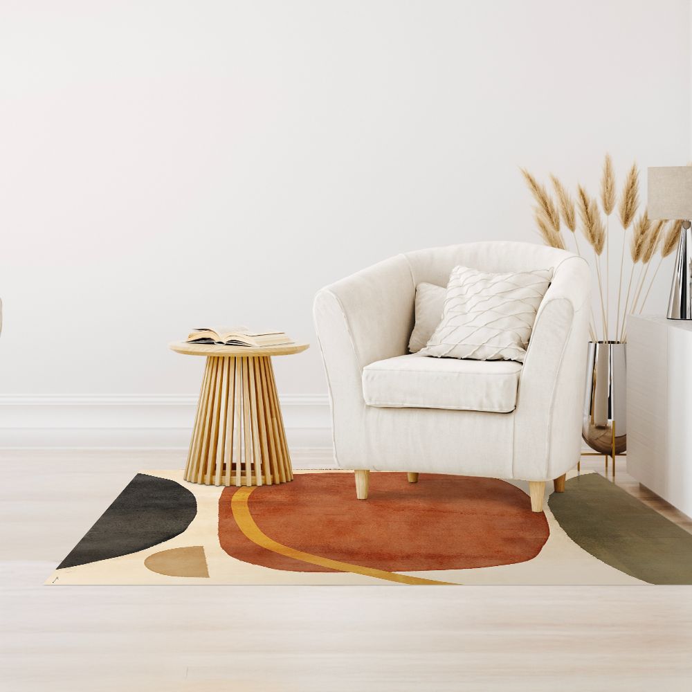 Tapis n°226 Motifs artistiques abstraits