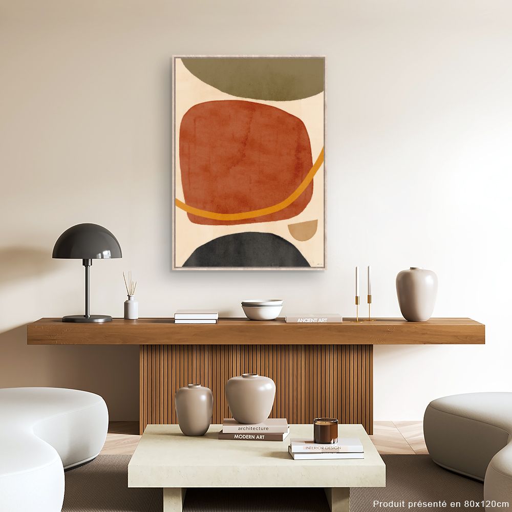 Tableau Motifs abstraits colorés