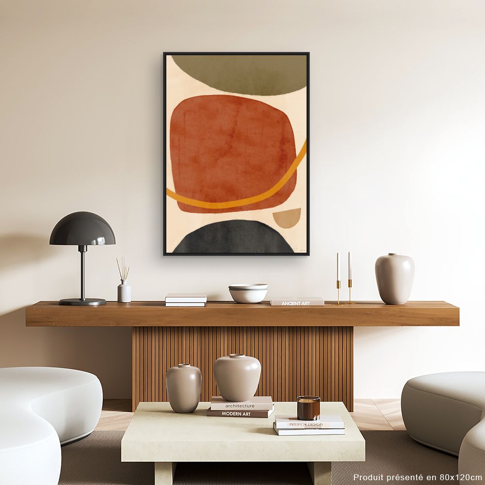 Tableau Motifs abstraits colorés