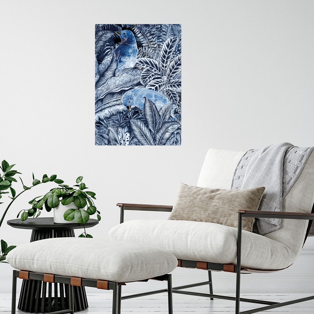 Affiche Oiseaux tropicaux enchanteurs