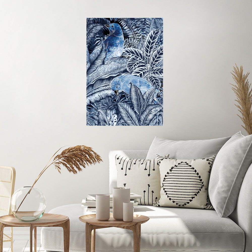 Affiche Oiseaux tropicaux enchanteurs