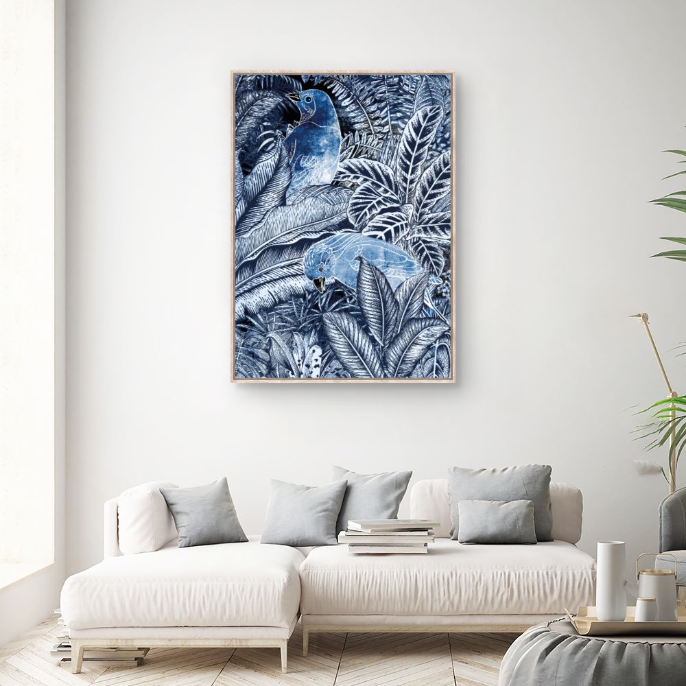 Tableau Perroquets exotiques