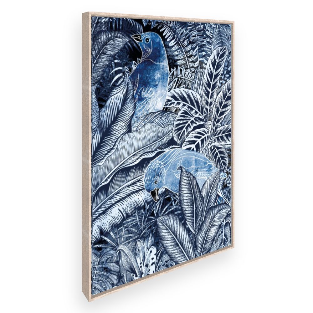 Toile Perroquets exotiques