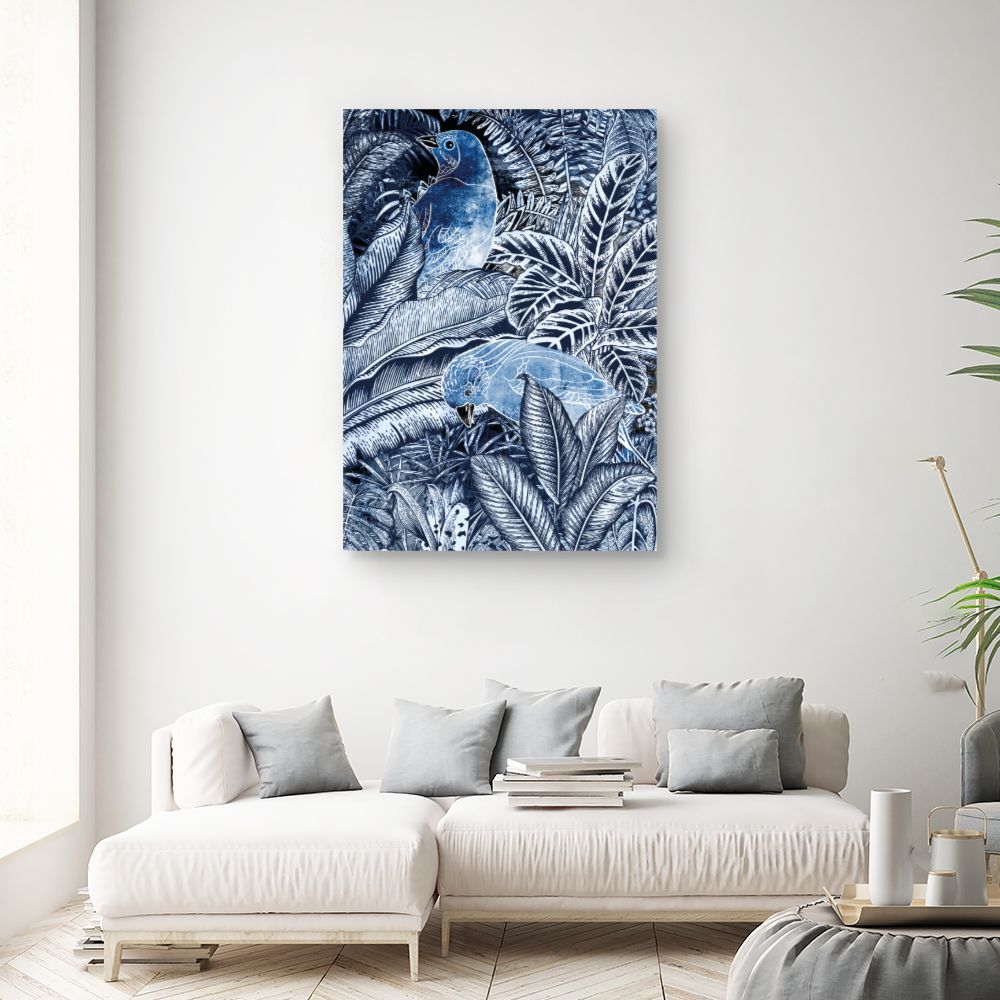 Tableau Perroquets exotiques
