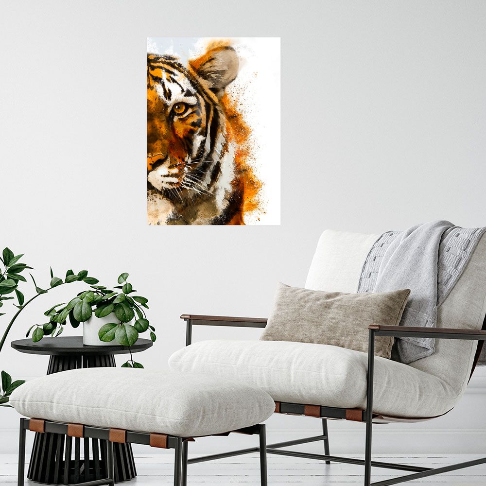 Affiche Tigre majestueux