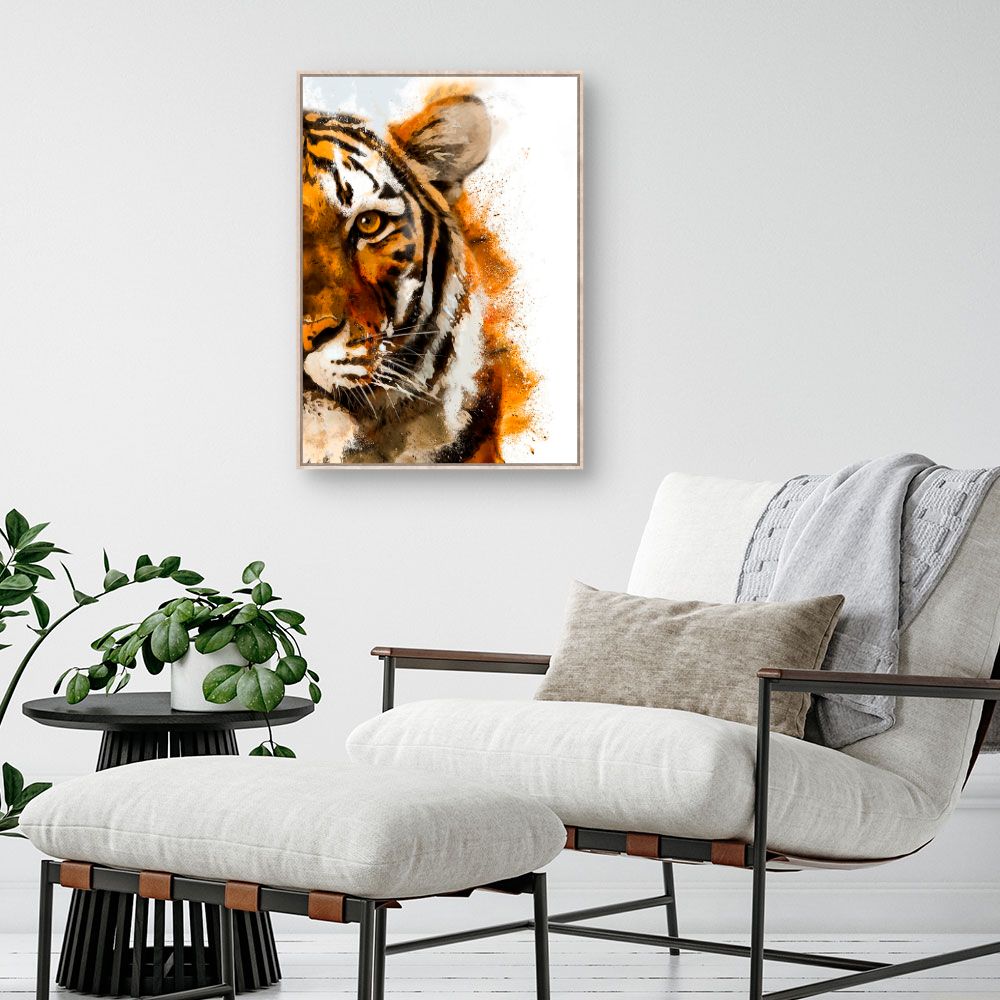 Tableau Tigre majestueux