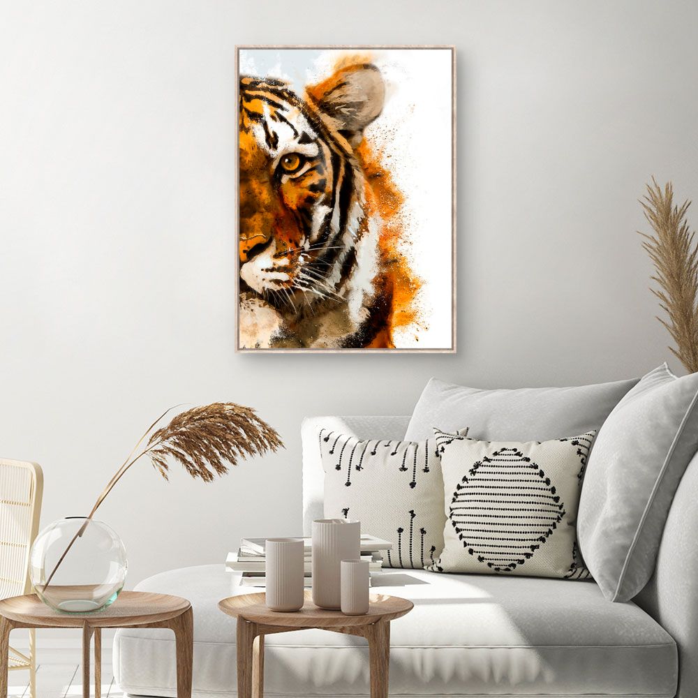 Tableau Tigre majestueux