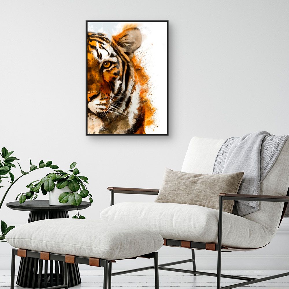 Tableau Tigre majestueux