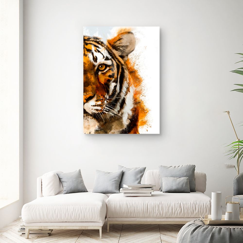 Tableau Tigre majestueux