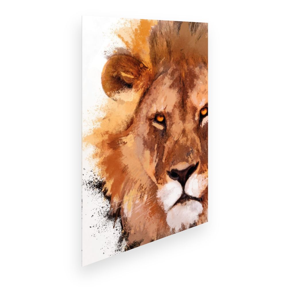 Affiche Lion majestueux