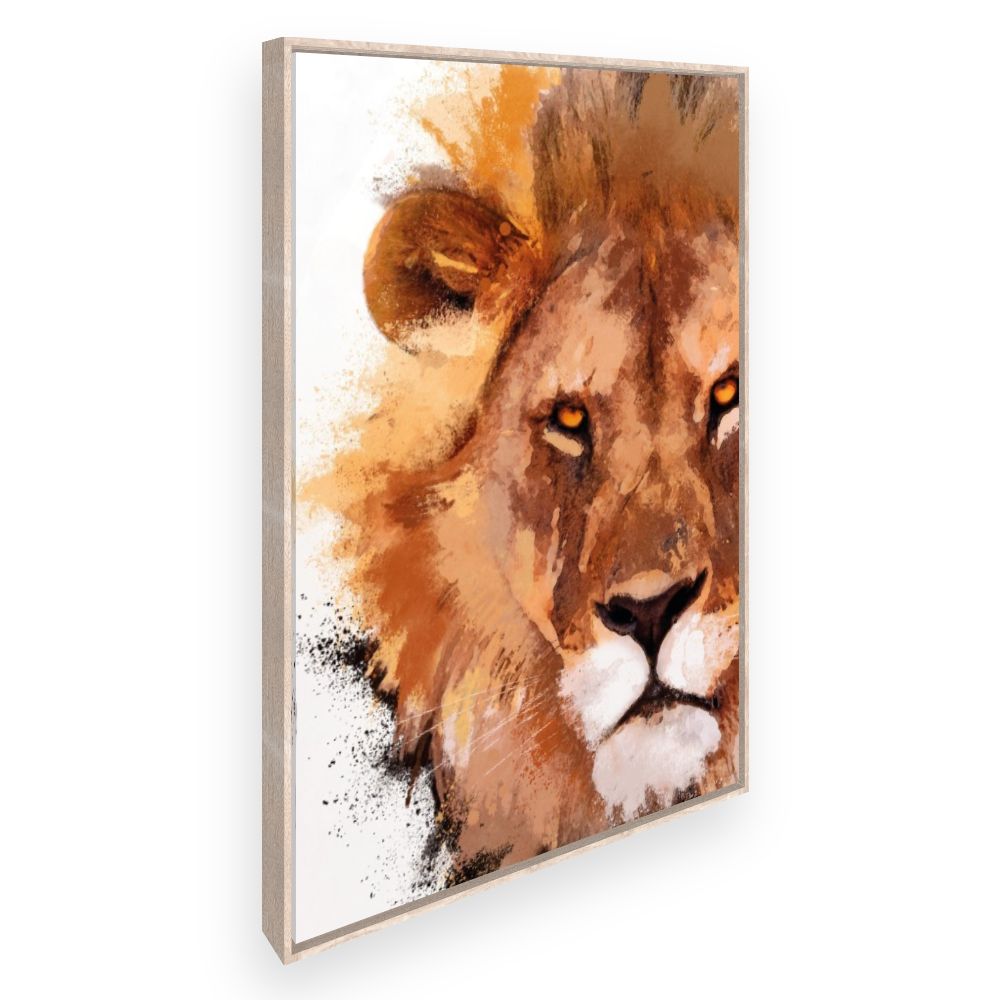 Toile Lion majestueux