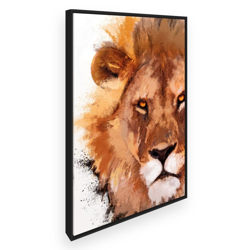 Toile Lion majestueux