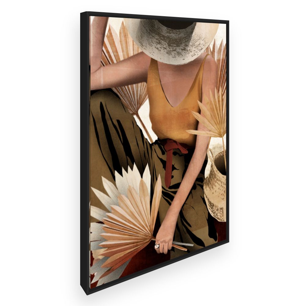 Toile Élégance bohème