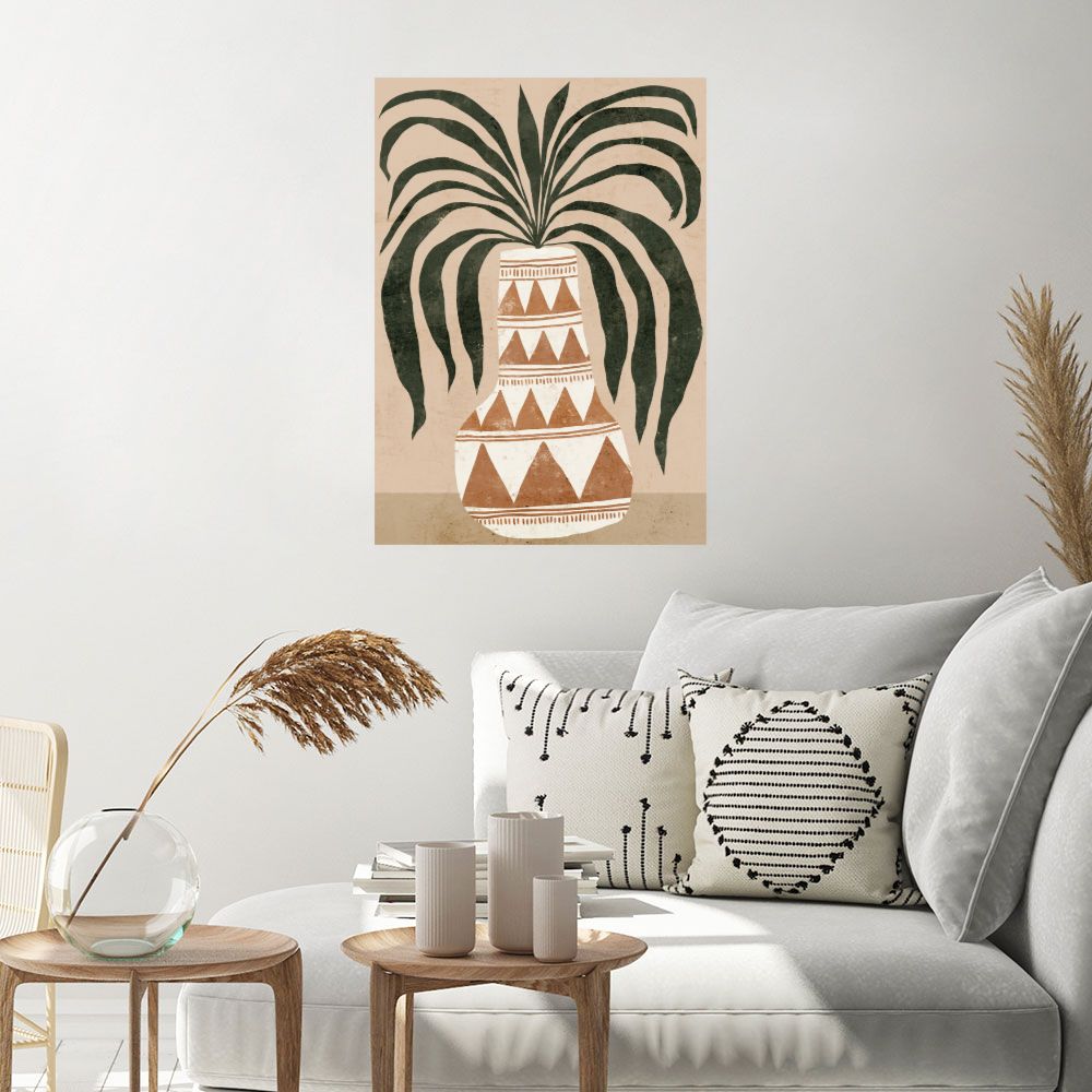 Affiche Vase exotique