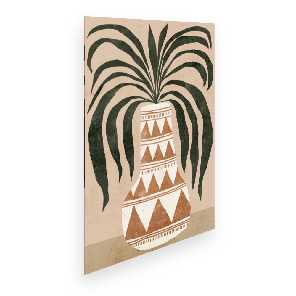 Affiche Vase exotique