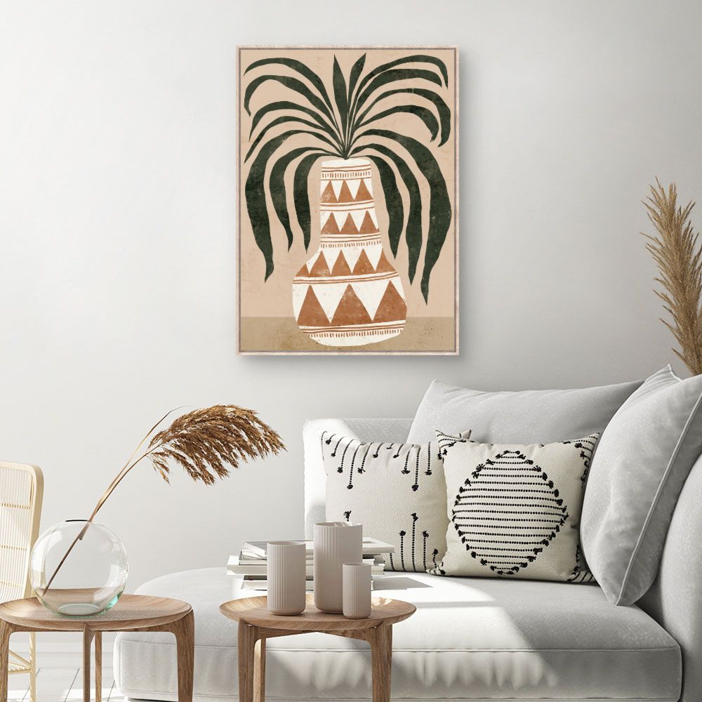 Tableau Plante exotique élégante