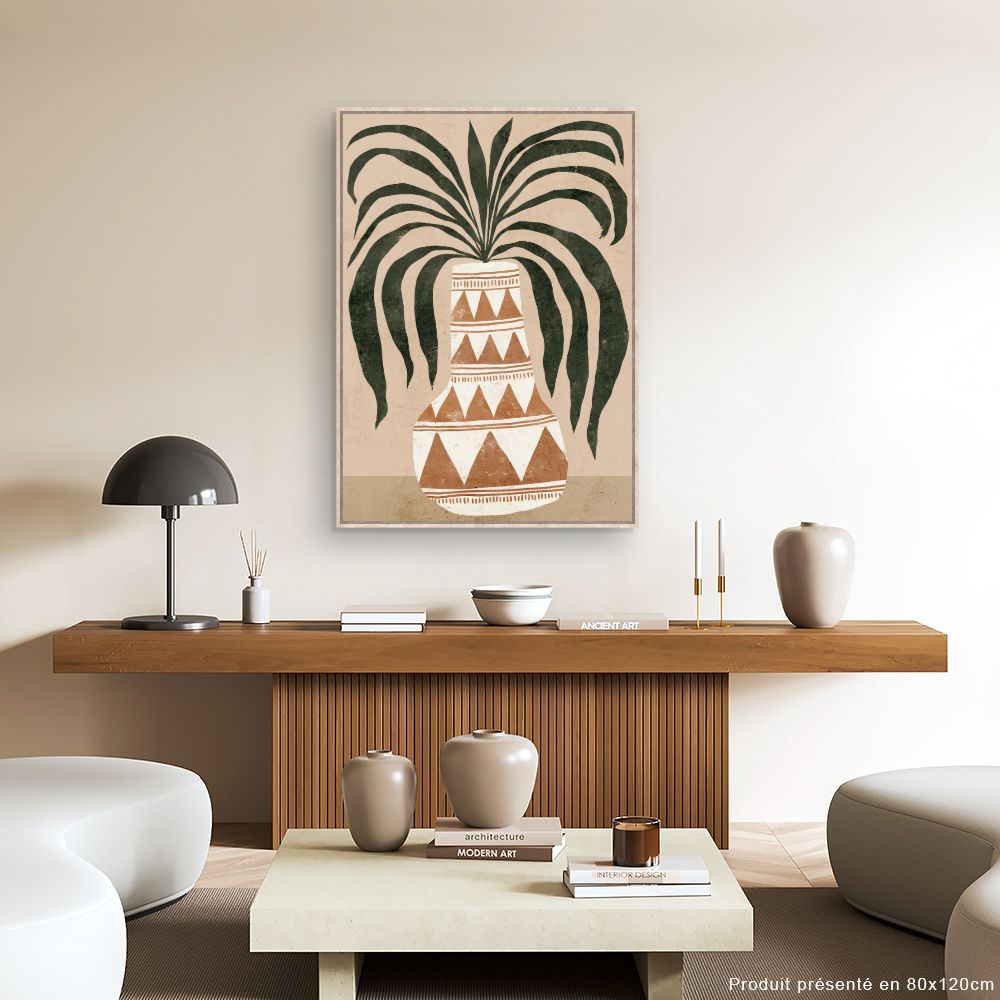 Tableau Plante exotique élégante