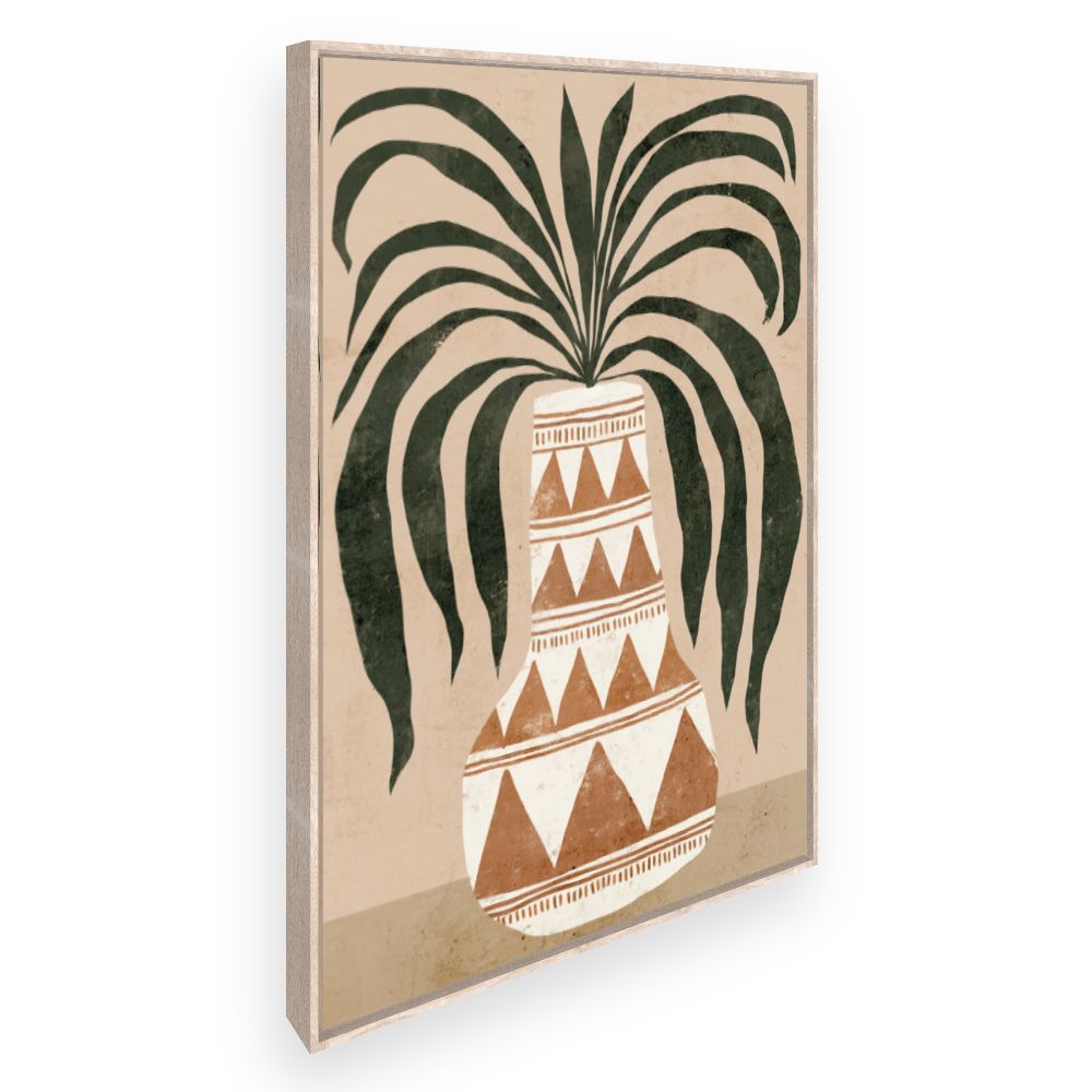 Toile Plante exotique élégante