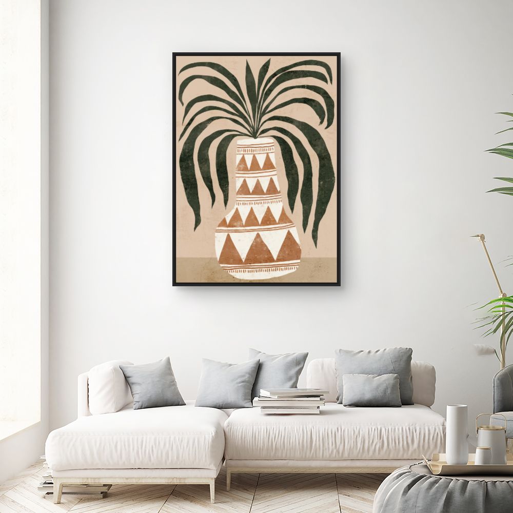Tableau Plante exotique élégante