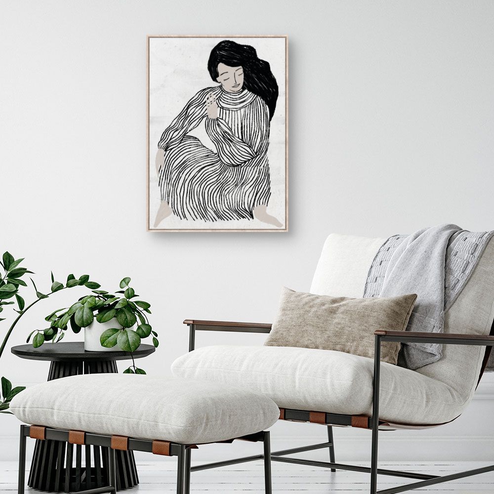 Tableau Silhouette élégante