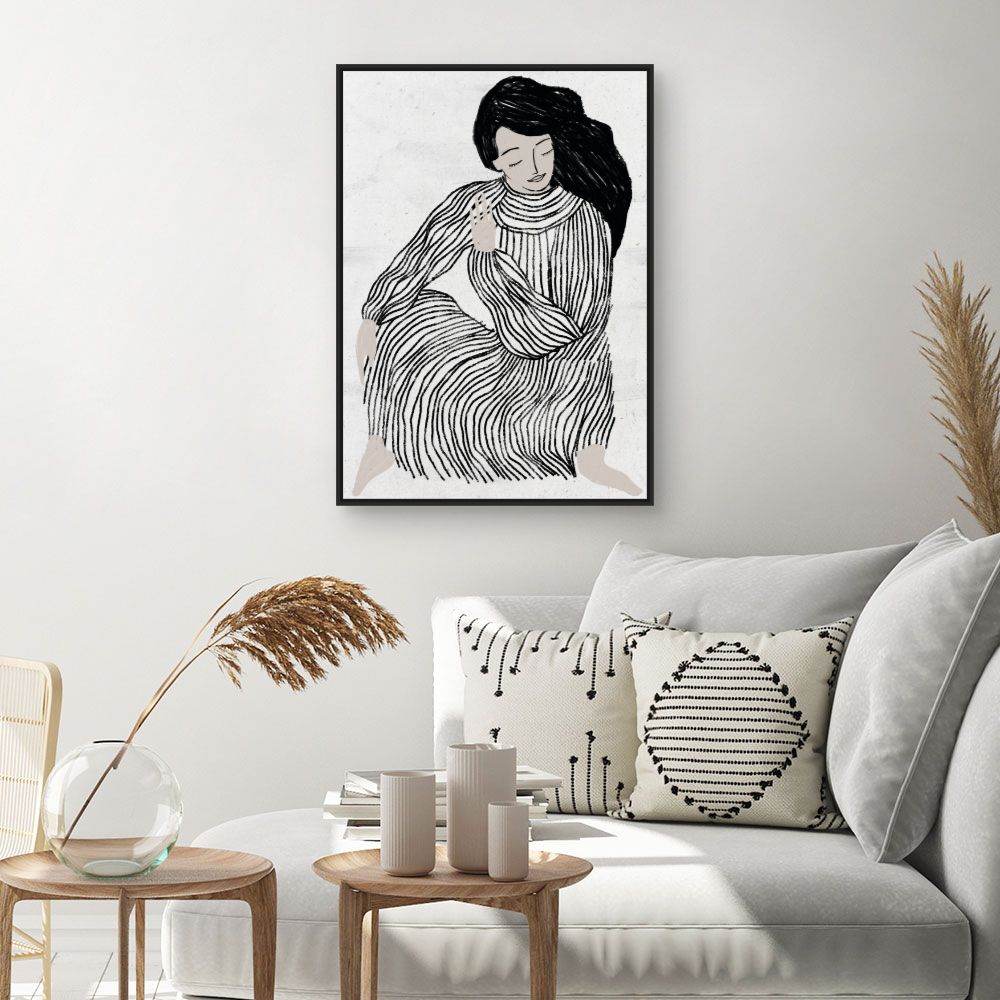 Tableau Silhouette élégante