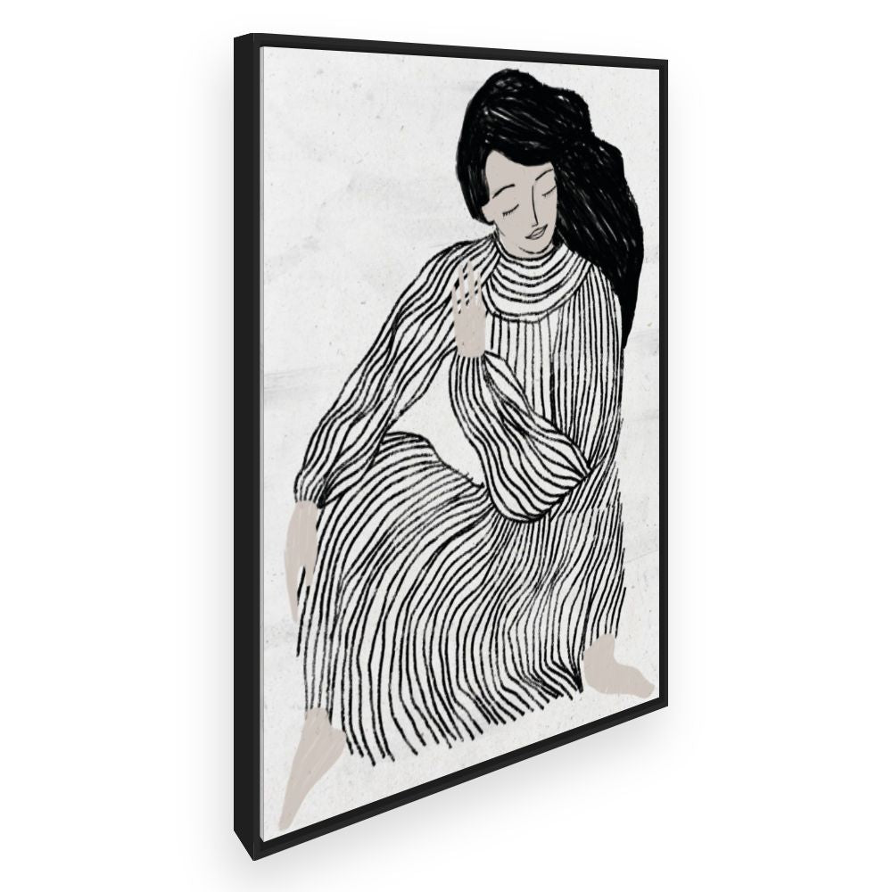 Toile Silhouette élégante